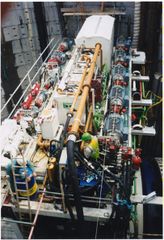 TBM supporting machinery.